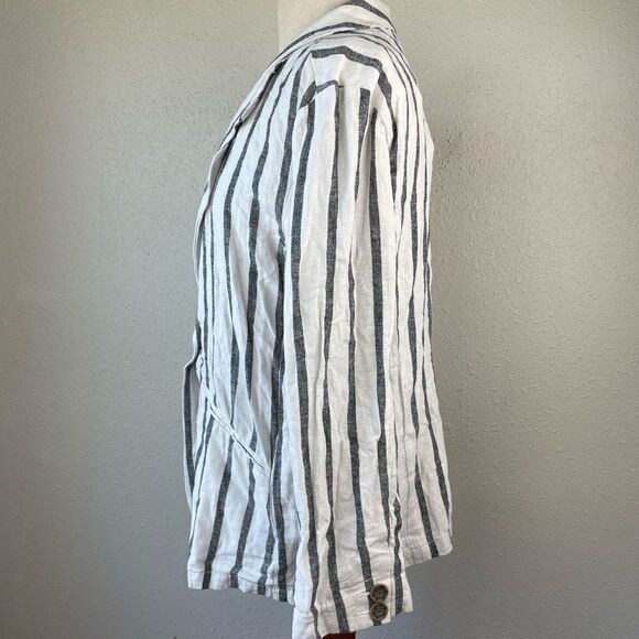 NWT Sanctuary Linen Blend Blazer Size L - Picture 3 of 8